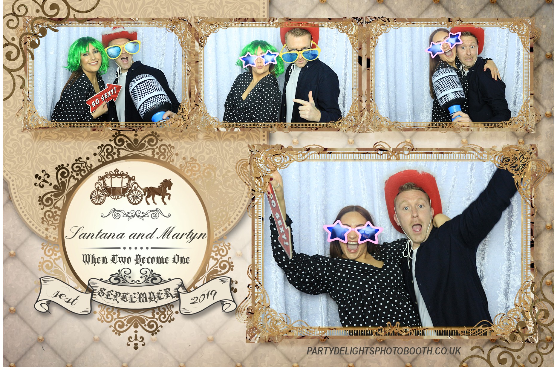 Martyn and Santana’s Wedding - Prints | View more photos from the event at gallery.partydelightsphotobooth.co.uk/u/PartyDelightsPhotoBooth/Martyn-and-Santana’s-Wedding-Prints